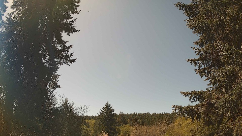 Pacific Northwest skyline timelapse frame from Apr 24th, 2026 at 12:15 PM