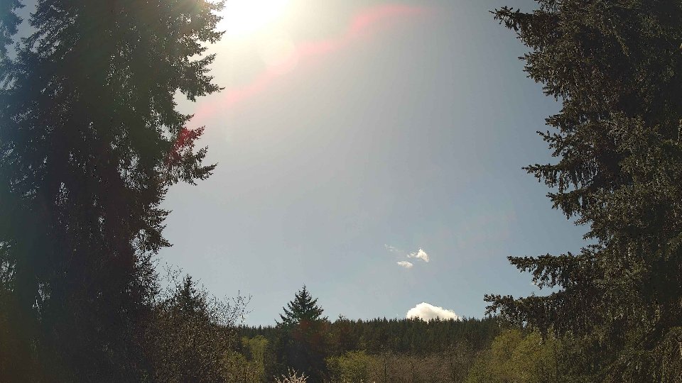 Pacific Northwest skyline timelapse frame from Apr 24th, 2026 at 2:00 PM