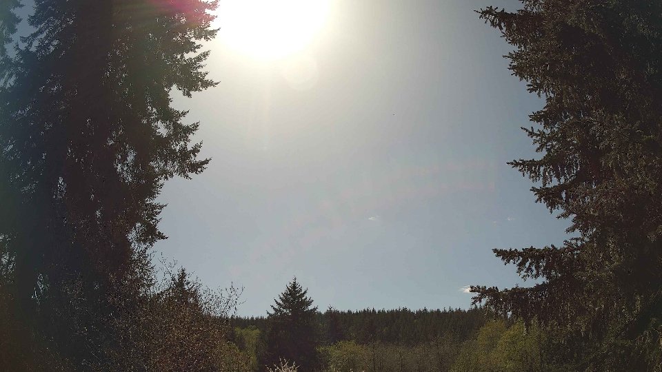 Pacific Northwest skyline timelapse frame from Apr 24th, 2026 at 2:30 PM
