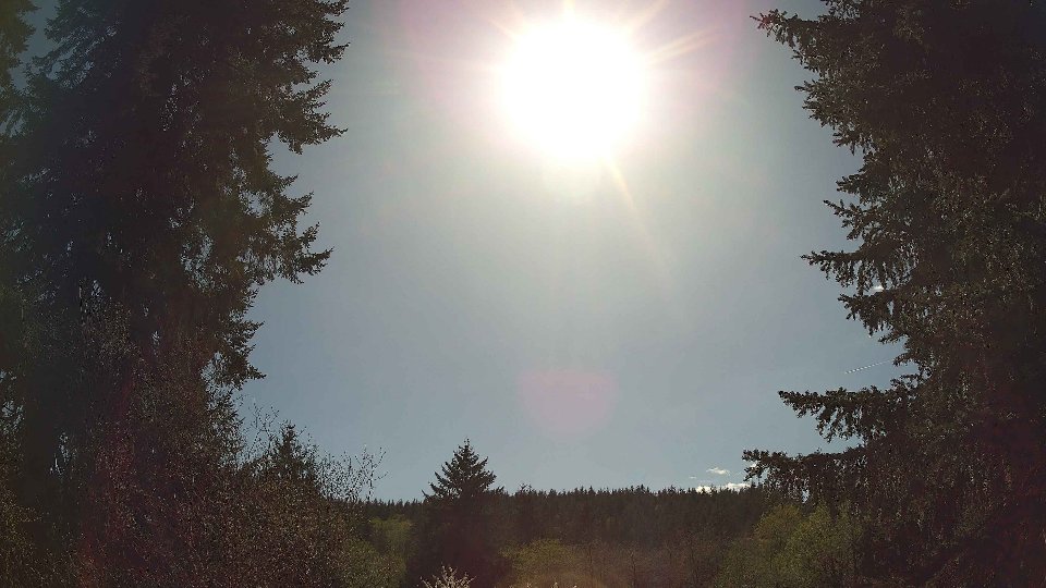 Pacific Northwest skyline timelapse frame from Apr 24th, 2026 at 3:30 PM