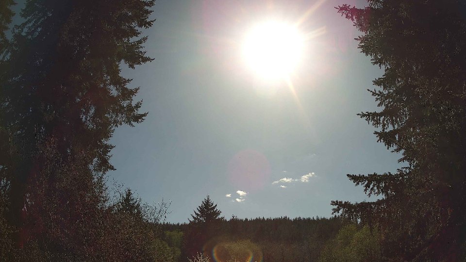 Pacific Northwest skyline timelapse frame from Apr 24th, 2026 at 3:45 PM