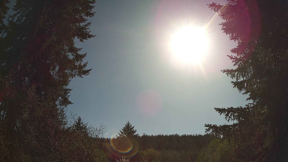 Pacific Northwest skyline timelapse frame from Apr 24th, 2026 at 4:15 PM