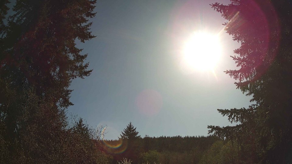 Pacific Northwest skyline timelapse frame from Apr 24th, 2026 at 4:30 PM