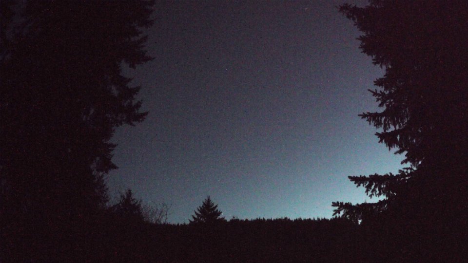 Pacific Northwest skyline timelapse frame from Apr 24th, 2026 at 8:56 PM