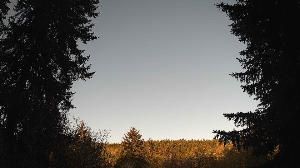 Pacific Northwest skyline timelapse frame from Apr 25th, 2026 at 7:30 AM