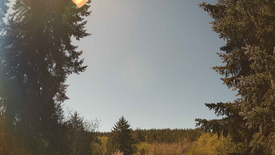 Pacific Northwest skyline timelapse frame from Apr 25th, 2026 at 12:30 PM