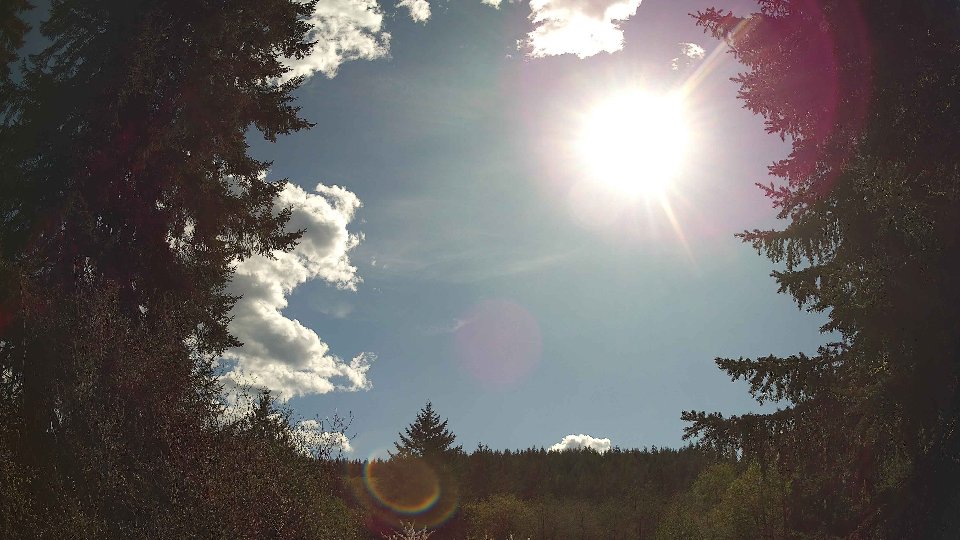 Pacific Northwest skyline timelapse frame from Apr 25th, 2026 at 4:15 PM