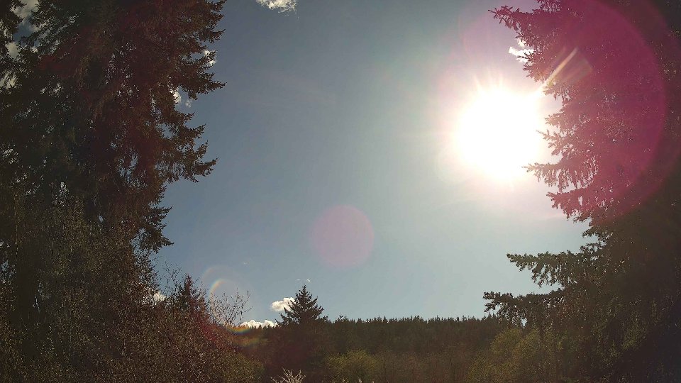 Pacific Northwest skyline timelapse frame from Apr 25th, 2026 at 4:45 PM