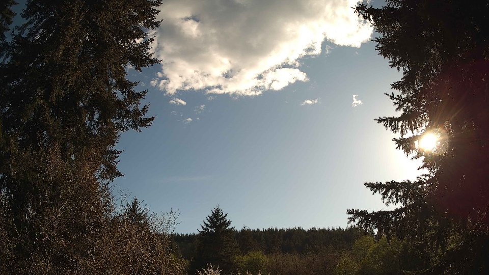 Pacific Northwest skyline timelapse frame from Apr 25th, 2026 at 5:45 PM