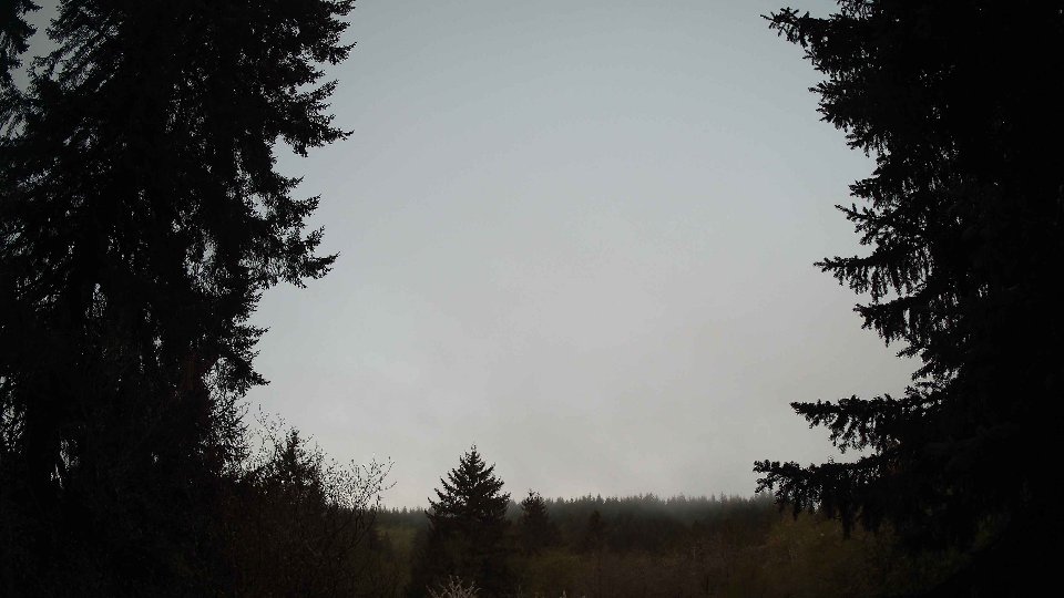 Pacific Northwest skyline timelapse frame from Apr 26th, 2026 at 6:00 AM