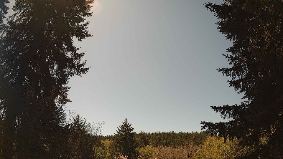 Pacific Northwest skyline timelapse frame from Apr 26th, 2026 at 1:00 PM