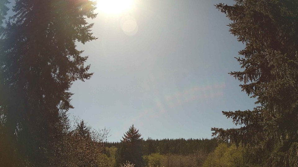 Pacific Northwest skyline timelapse frame from Apr 26th, 2026 at 2:15 PM