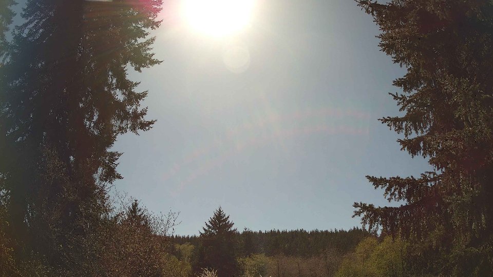 Pacific Northwest skyline timelapse frame from Apr 26th, 2026 at 2:45 PM