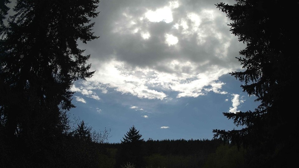 Pacific Northwest skyline timelapse frame from Apr 26th, 2026 at 3:30 PM