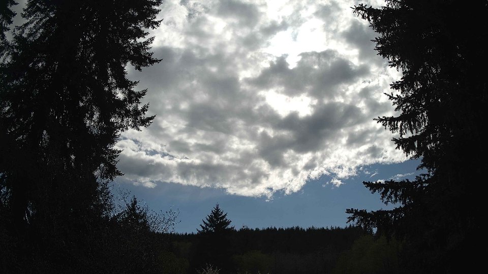 Pacific Northwest skyline timelapse frame from Apr 26th, 2026 at 3:45 PM