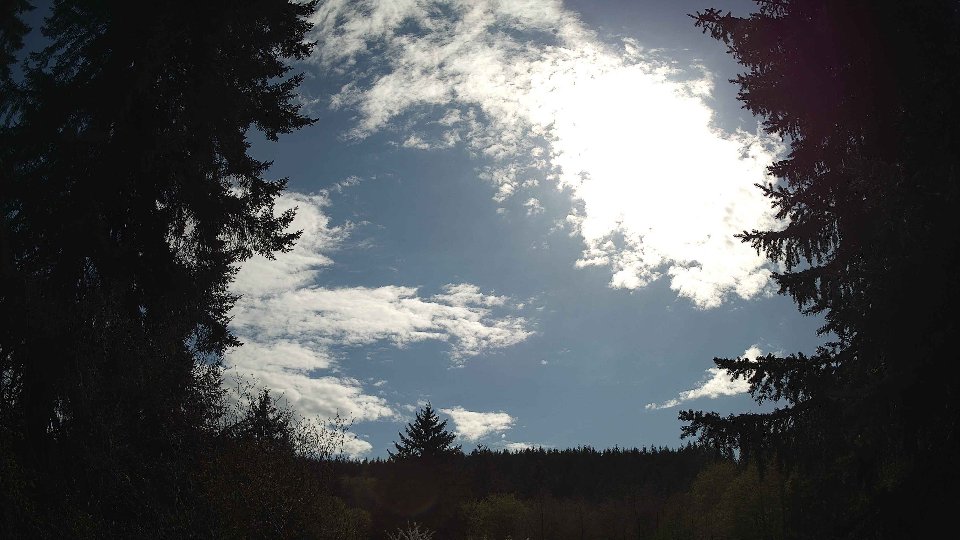 Pacific Northwest skyline timelapse frame from Apr 26th, 2026 at 4:15 PM