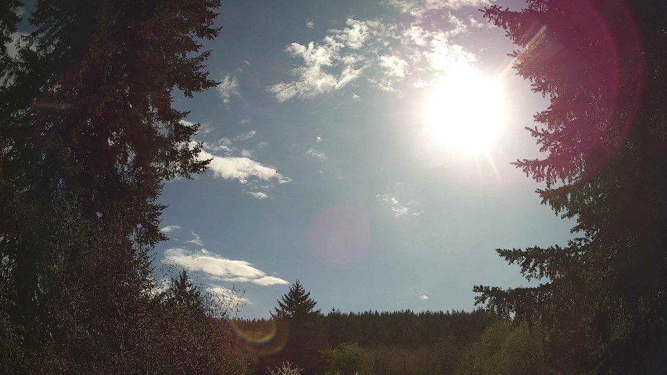 Pacific Northwest skyline timelapse frame from Apr 26th, 2026 at 4:30 PM