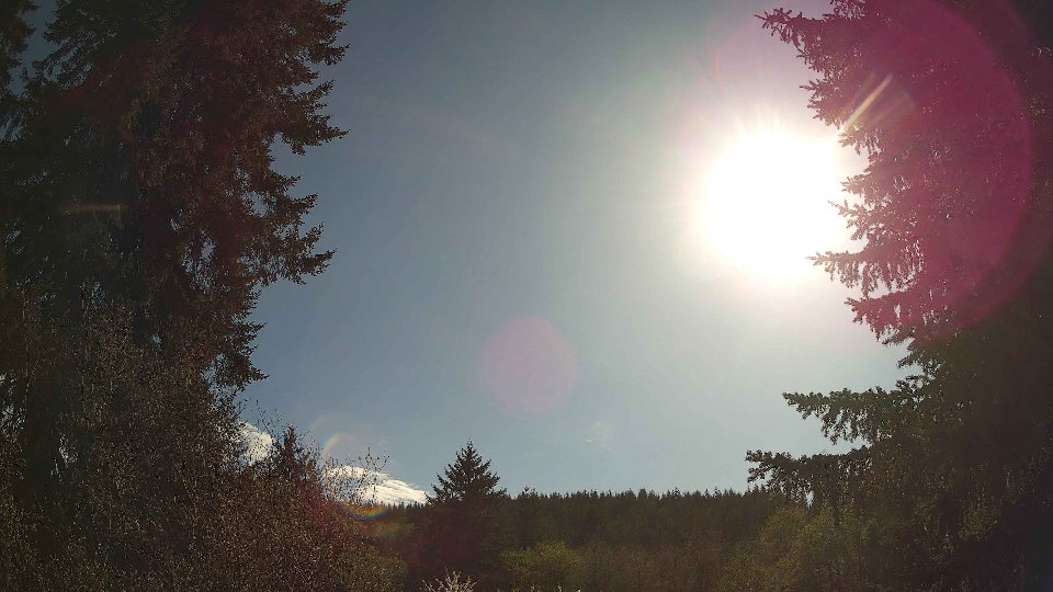 Pacific Northwest skyline timelapse frame from Apr 26th, 2026 at 4:45 PM