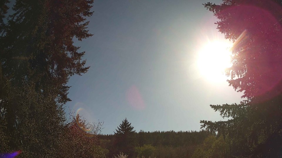 Pacific Northwest skyline timelapse frame from Apr 26th, 2026 at 5:00 PM