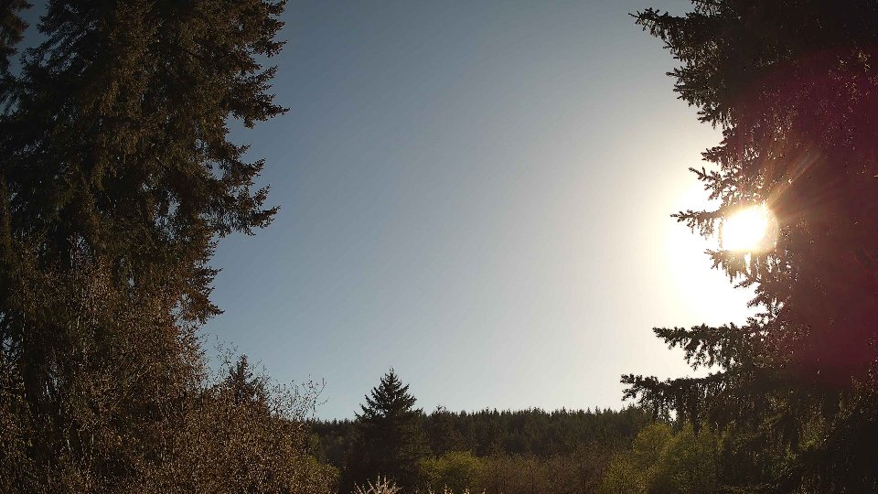 Pacific Northwest skyline timelapse frame from Apr 26th, 2026 at 5:30 PM