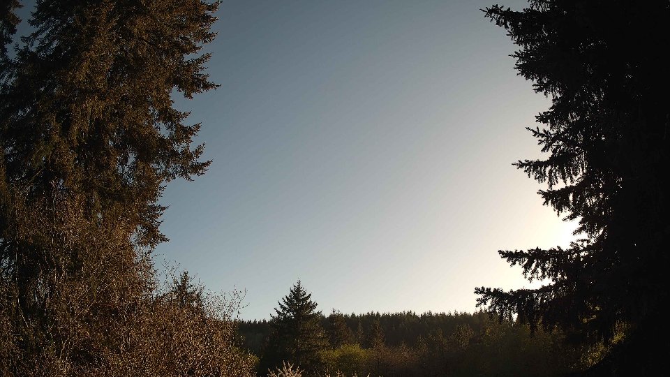 Pacific Northwest skyline timelapse frame from Apr 26th, 2026 at 6:30 PM