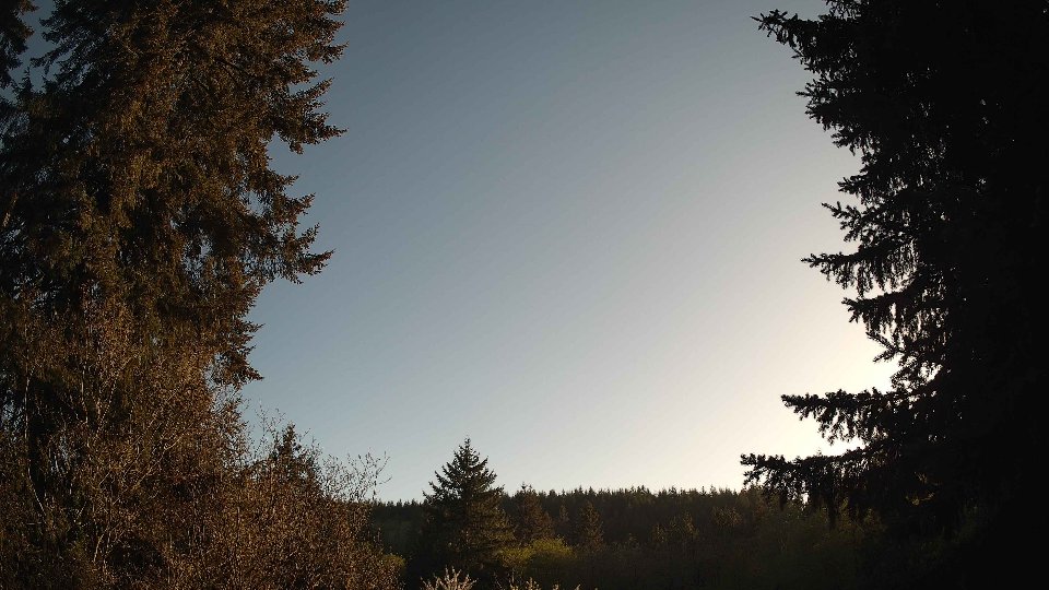 Pacific Northwest skyline timelapse frame from Apr 26th, 2026 at 6:45 PM