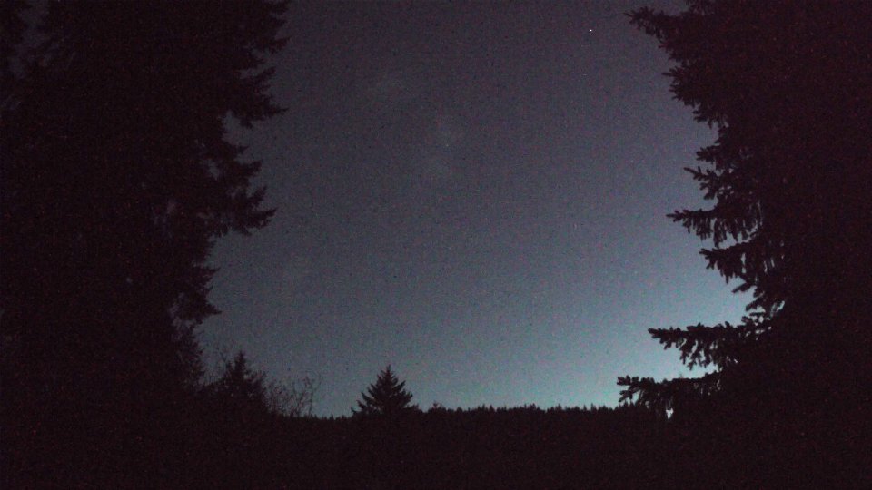 Pacific Northwest skyline timelapse frame from Apr 26th, 2026 at 8:59 PM