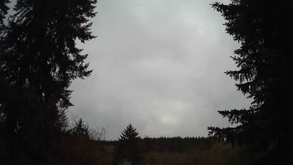 Pacific Northwest skyline timelapse frame from Apr 27th, 2026 at 6:00 AM