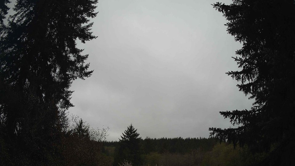Pacific Northwest skyline timelapse frame from Apr 27th, 2026 at 6:45 AM