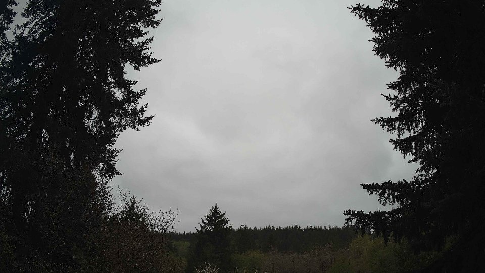Pacific Northwest skyline timelapse frame from Apr 27th, 2026 at 8:00 AM