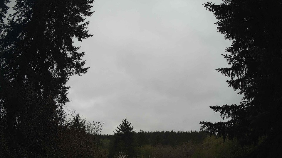 Pacific Northwest skyline timelapse frame from Apr 27th, 2026 at 8:15 AM