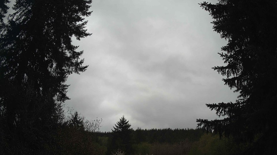 Pacific Northwest skyline timelapse frame from Apr 27th, 2026 at 8:30 AM
