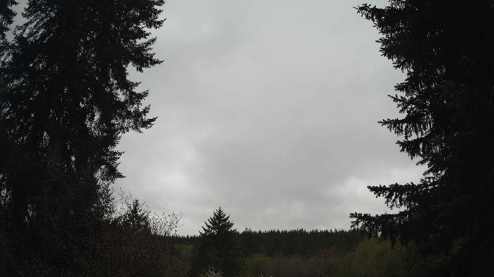 Pacific Northwest skyline timelapse frame from Apr 27th, 2026 at 9:00 AM