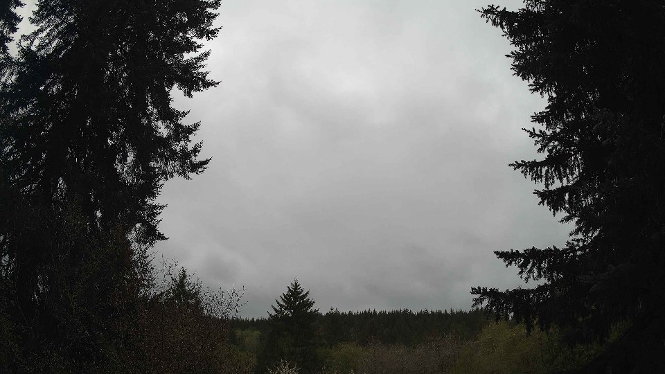 Pacific Northwest skyline timelapse frame from Apr 27th, 2026 at 9:45 AM