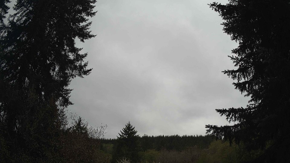 Pacific Northwest skyline timelapse frame from Apr 27th, 2026 at 11:00 AM