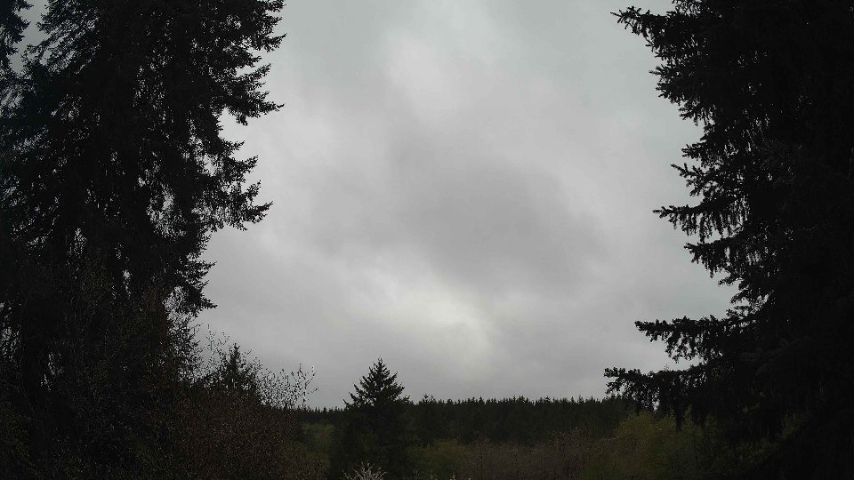 Pacific Northwest skyline timelapse frame from Apr 27th, 2026 at 11:45 AM