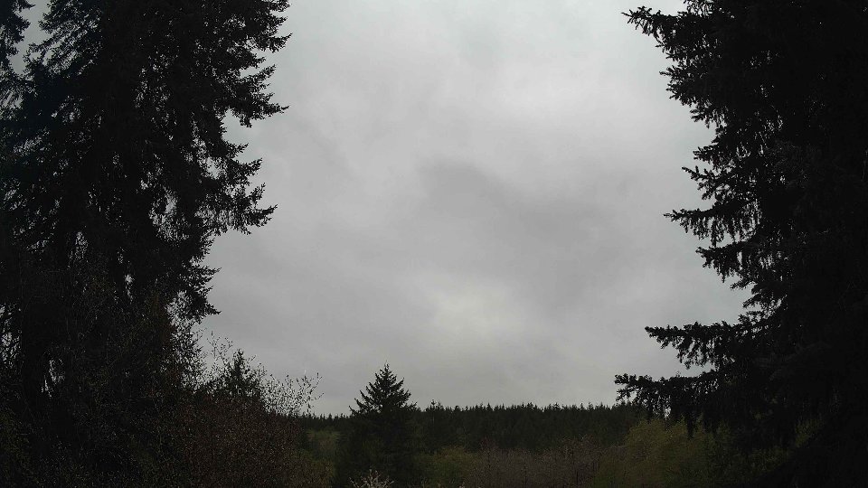 Pacific Northwest skyline timelapse frame from Apr 27th, 2026 at 12:15 PM