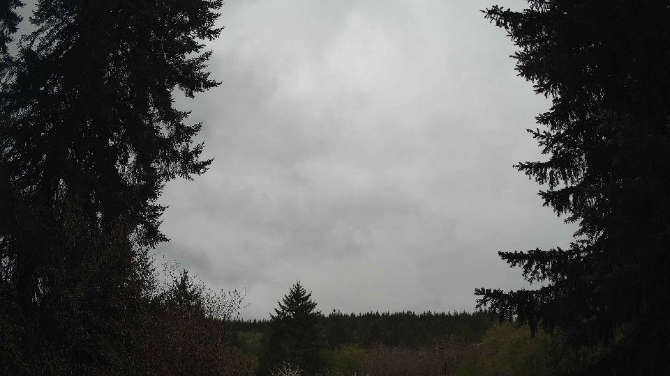 Pacific Northwest skyline timelapse frame from Apr 27th, 2026 at 1:30 PM