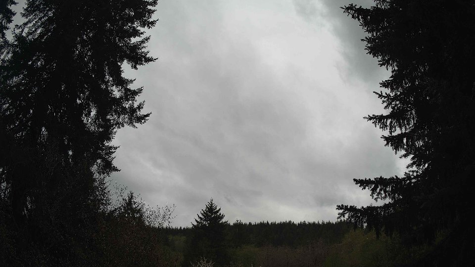 Pacific Northwest skyline timelapse frame from Apr 27th, 2026 at 2:15 PM