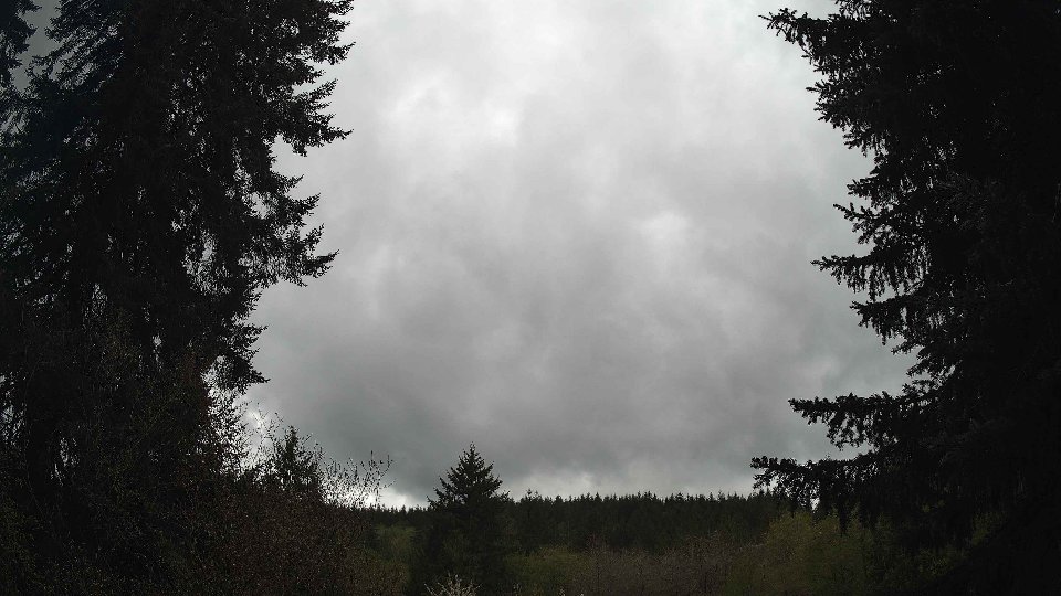 Pacific Northwest skyline timelapse frame from Apr 27th, 2026 at 4:00 PM