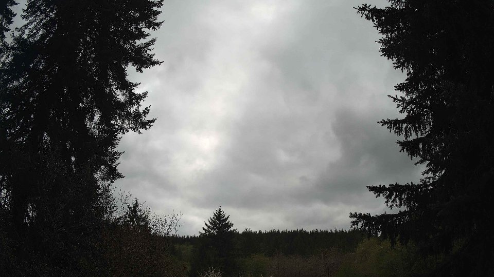 Pacific Northwest skyline timelapse frame from Apr 27th, 2026 at 5:30 PM