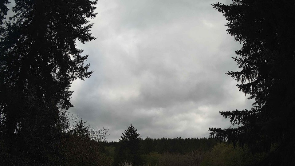 Pacific Northwest skyline timelapse frame from Apr 27th, 2026 at 5:45 PM