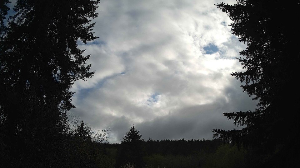 Pacific Northwest skyline timelapse frame from Apr 27th, 2026 at 6:15 PM