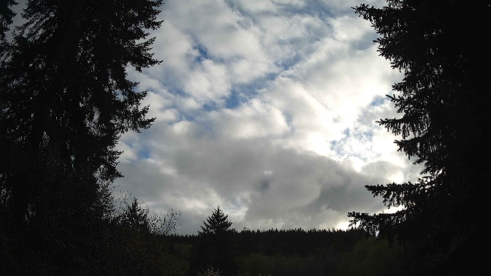 Pacific Northwest skyline timelapse frame from Apr 27th, 2026 at 6:30 PM