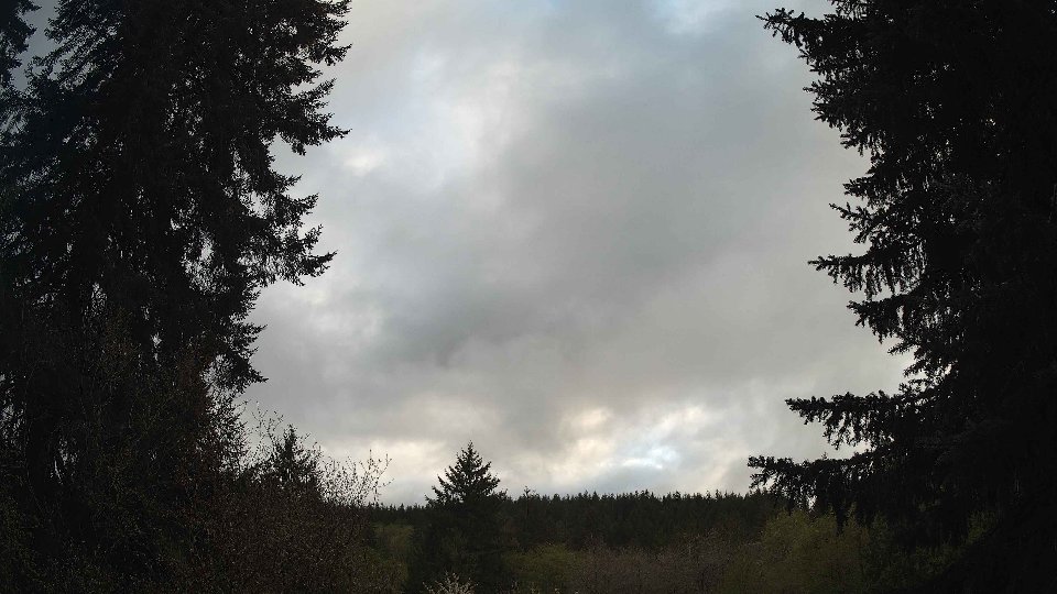 Pacific Northwest skyline timelapse frame from Apr 27th, 2026 at 7:15 PM