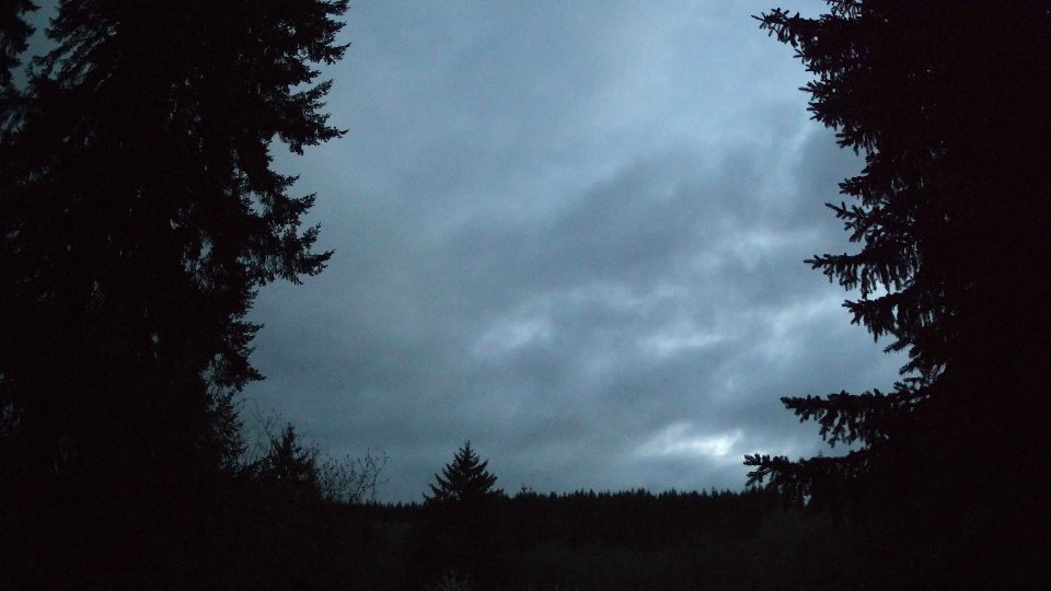 Pacific Northwest skyline timelapse frame from Apr 27th, 2026 at 8:45 PM