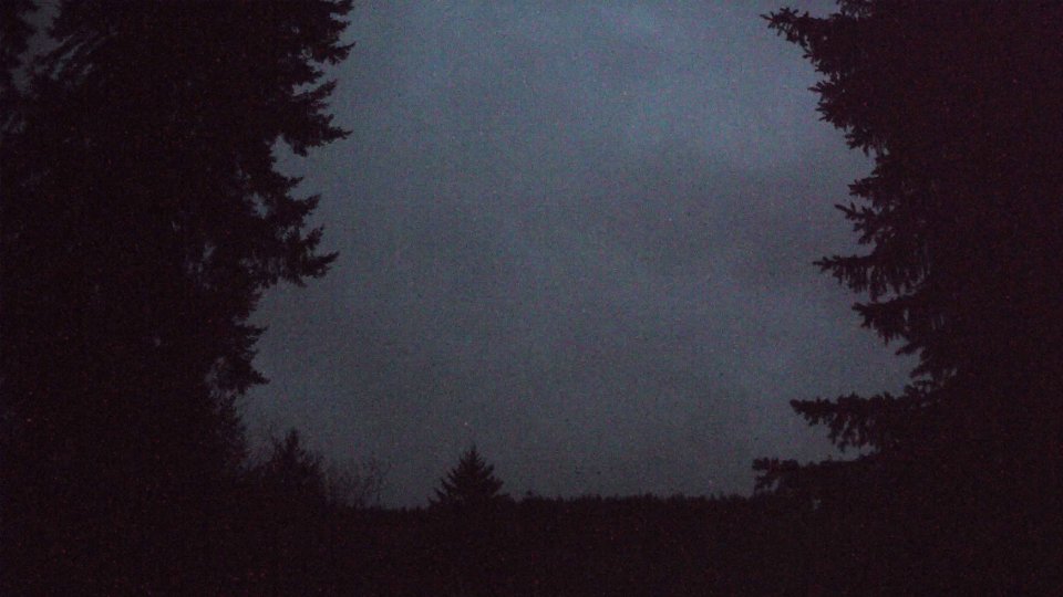 Pacific Northwest skyline timelapse frame from Apr 27th, 2026 at 5:28 AM