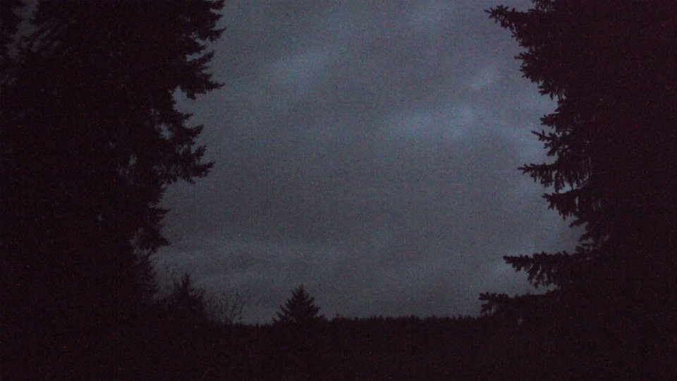 Pacific Northwest skyline timelapse frame from Apr 27th, 2026 at 8:55 PM