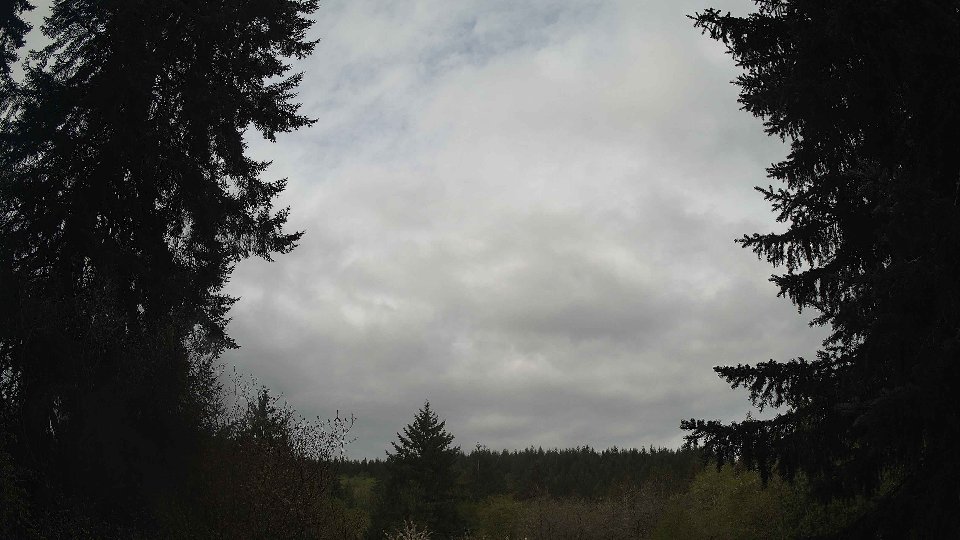 Pacific Northwest skyline timelapse frame from Apr 28th, 2026 at 9:45 AM