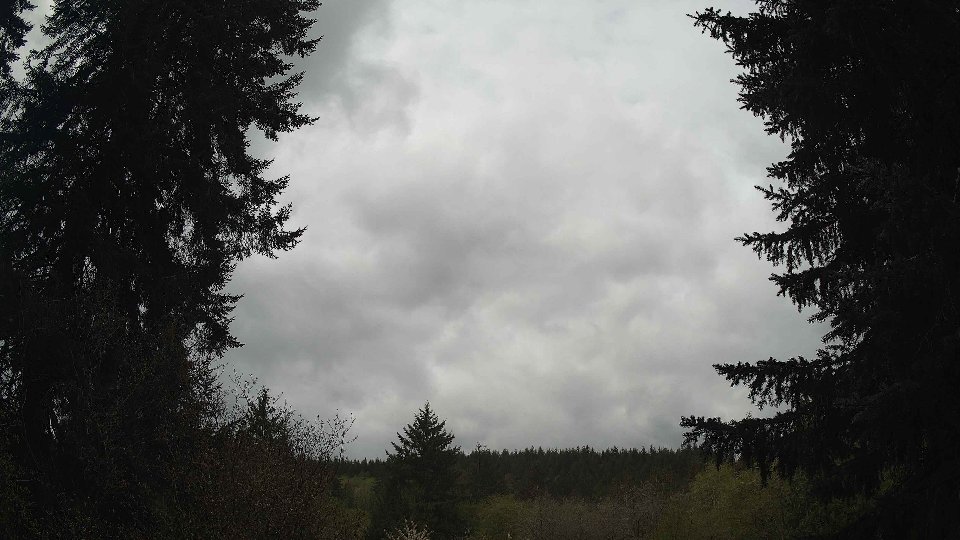 Pacific Northwest skyline timelapse frame from Apr 28th, 2026 at 10:45 AM